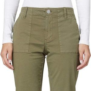 Hudson Jeans Mid-Rise Utility Chino in Dried Herb